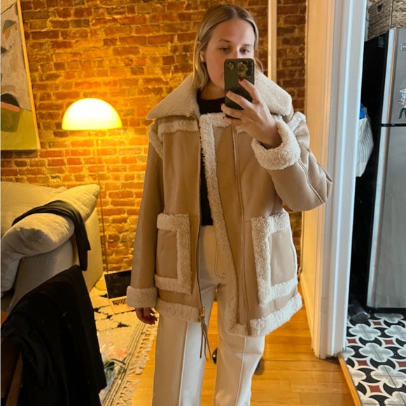 Ulla Johnson reversible shearling coat - Picture 4 of 4